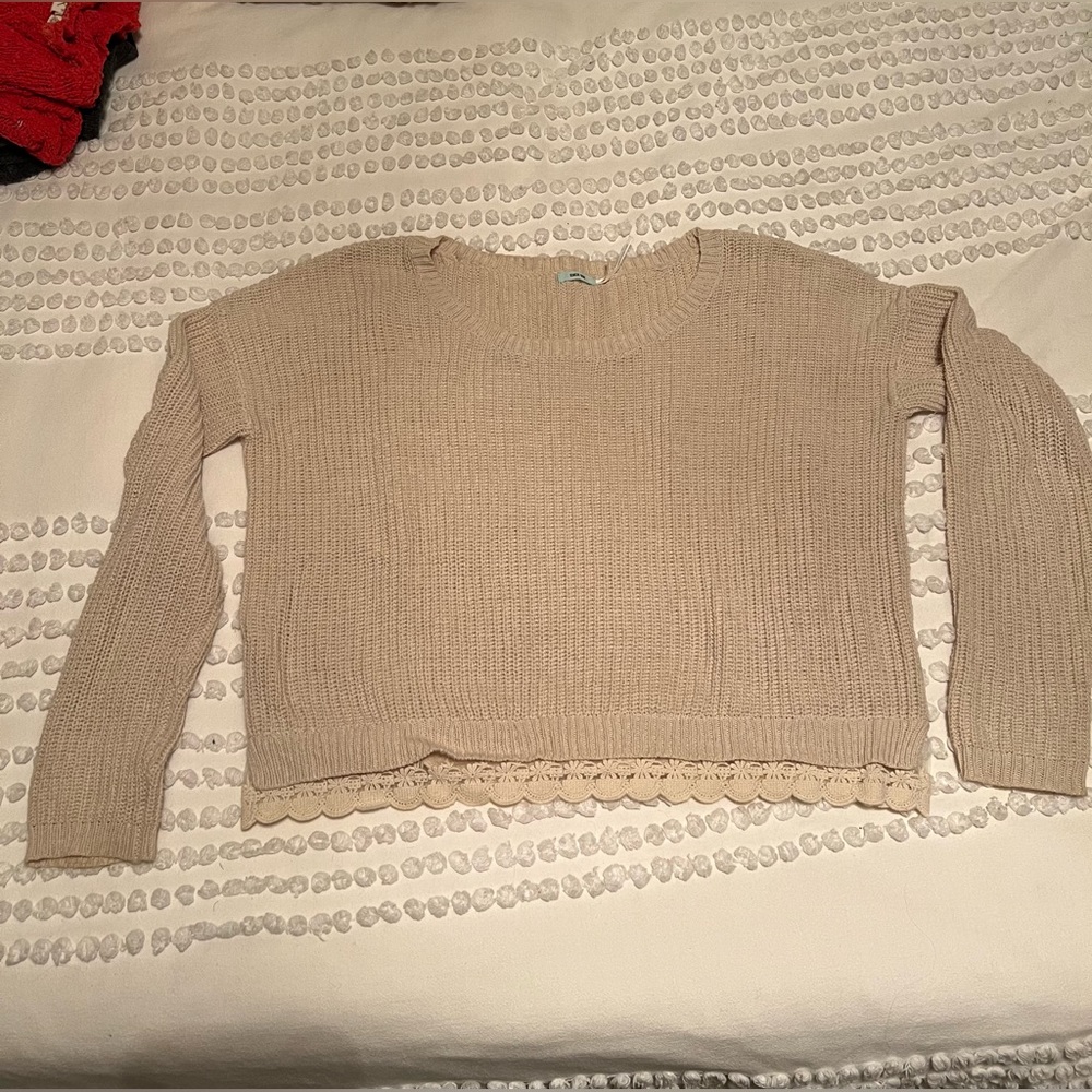 Cropped sweater
